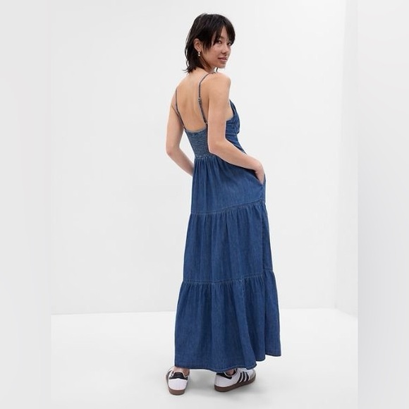 Gap Denim Maxi Dress - Picture 4 of 7